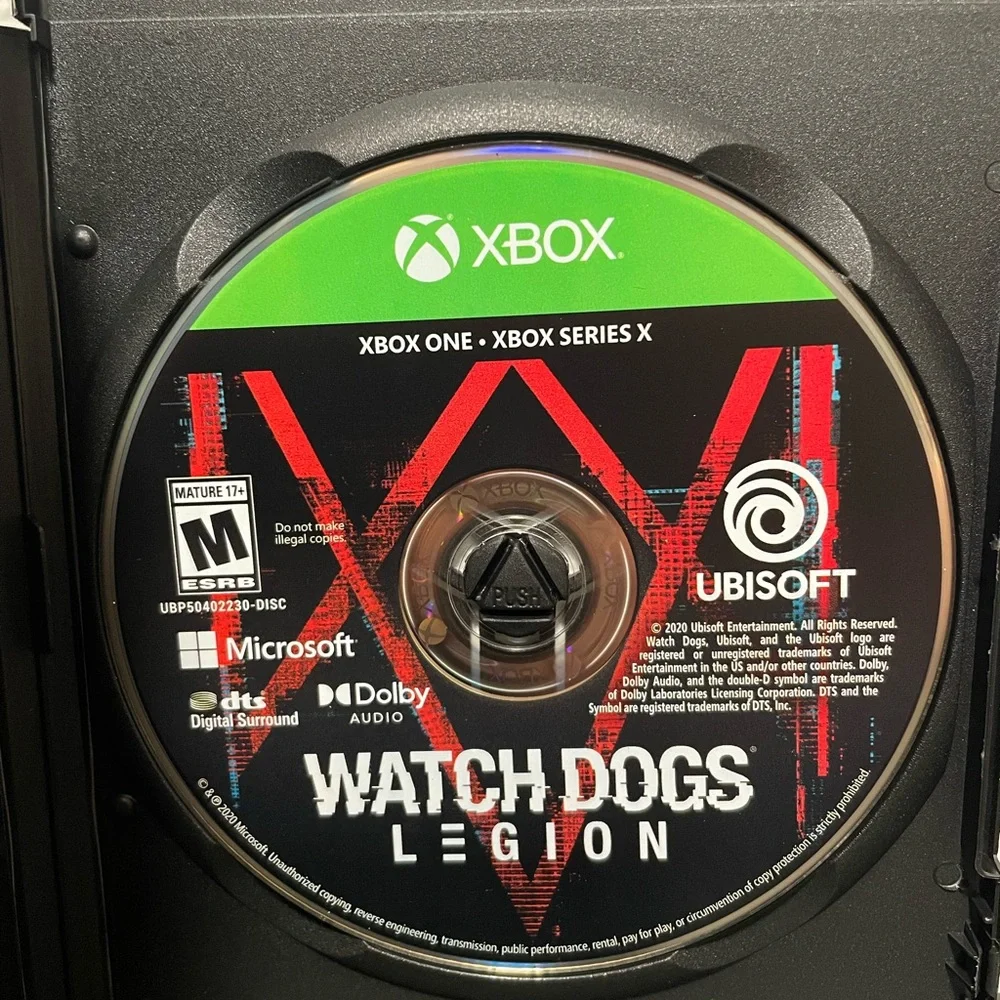 Watch Dogs Legion Xbox One / Series X Video Game Microsoft 2020